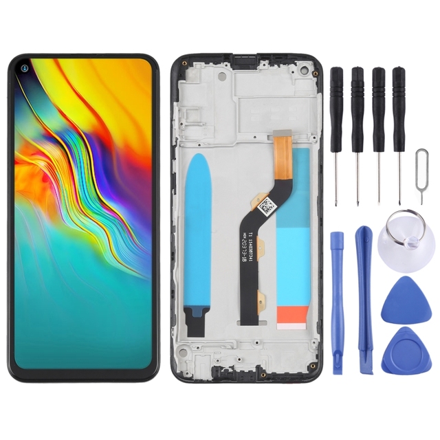 Factory Price OEM LCD Screen for Infinix Hot 9 / Hot 9 Pro X655 Digitizer Full Assembly With Frame