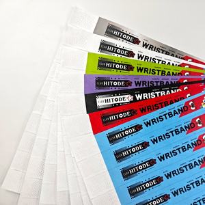 עמיד למים צד עמיד למים להקות צד דבק עצמית צמיד vip כרטיסים dupont חד פעמיות tyvek wristbands - Product Image 5