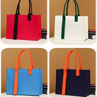 Sac à main en feutre personnalisé, différents styles, sac à main en feutre haut de gamme, sacs fourre-tout en feutre pour la publicité d'entreprise, idéal pour les cadeaux d'entreprise