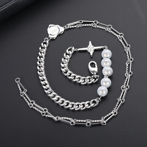 Veromca Người Đàn Ông Và Phụ Nữ <span class=keywords><strong>C</strong></span>ủa Chuỗi Đồ Trang Trí Đồng Phản Quang Tùy Chỉnh Kim <span class=keywords><strong>C</strong></span>ương Ngọ<span class=keywords><strong>c</strong></span> Trai Dây Chuyền - Product Image 1