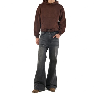 Concevez Votre Vêtement Streetwear de Marque : Sweats à Capuche Premium en Velours avec Poche Kangourou et Ceinture – Fabricant de Sweats à Capuche en Gros - Product Image 3