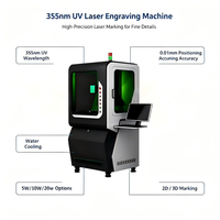 Machine de gravure laser UV Zixu 5W 10W 20W 355nm, marqueur laser UV pour verre, plastique, cuir, emballages alimentaires, PVC, PCB