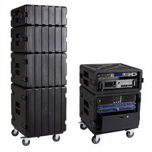 Caisses <span class=keywords><strong>de</strong></span> transport détachables en plastique rigide moulé par injection (4U-12U) – OEM, étanches, ignifuges, durables, avec supports antichoc pour le transport - Product Image 1