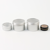 Boîtes en étain d'aluminium pour poudre de matcha, contenants d'emballage métalliques, boîtes en étain pour le thé