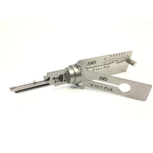 مجموعة أدوات <span class=keywords><strong>Lishi</strong></span> <span class=keywords><strong>Am5</strong></span> 2 في 1 أدوات اختيار القفل المنزلي أدوات الأقفال - Product Image 2