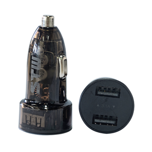 Cargador de coche transparente popular, nuevo, súper rápido, con doble puerto, funciones QC2.0, SCP, QC3.0, PD, PD 3.0, 30w, 40w - Product Image 6