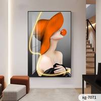 Morden femme Graffiti Art affiches imprime abstraite mode fille peintures toile imprimée photos