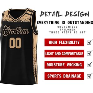 Camiseta de Baloncesto Personalizada con Cualquier Nombre y Número, Cuello en V, Sublimada, Absorbe la Humedad, para Hombres, Jóvenes, Adultos, Unisex - Product Image 1