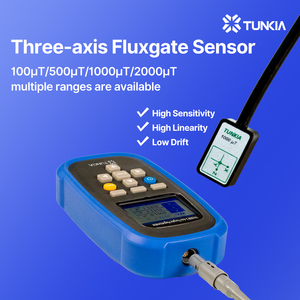 TM4300B Portable Multi-function Low Magnetic Field Meter Handheld <strong>Triaxial</strong> Fluxgate <strong>Magnetometer</strong> 0~2000&mu;T 1% or 2% - Product Image 2
