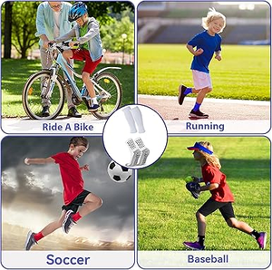 Calcetines atléticos de fútbol para niños, calcetines de fútbol antideslizantes, Mangas de pantorrilla, calcetines de fútbol, calcetines deportivos de fútbol - Product Image 4