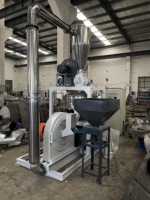 Équipement de broyage de poudre plastique pour rotomoulage, broyeur de granulés LLDPE pour la production de poudre fine