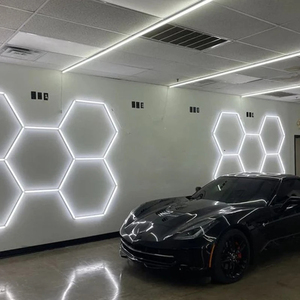 5 Grade 6500K Led Detalhando Luz De Trabalho Para Carro Garagem Auto Show Levou Luz De Teto Hexágono Para Lavagem De Carro - Product Image 6