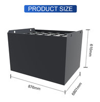 Batterie au plomb 48V8PZB520 48V 520Ah pour chariot élévateur Hyster J1.6XNT pour chariot élévateur électrique transpalette