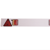 Nouvelles barres de feux arrière de remorque 12V 26 LED en PVC étanche avec clignotants, feux de stationnement, feux de recul et feux de freinage pour voitures, camions et poids lourds