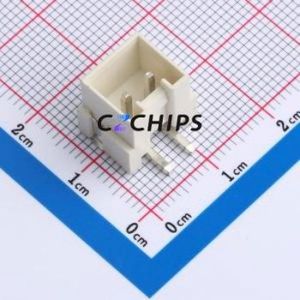 BX-VH3.96-2PLT Wire-to-Board Pin Header SMD,P=3.96mm Connector 1x2P 3.96mm Vertical Mount VH - Product Image 1