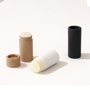 Tubes de baume à lèvres biodégradables en kraft personnalisés, tubes miniatures en carton de 10 mm, emballage de tubes miniatures en papier, tubes à pousser écologiques - Product Image 3