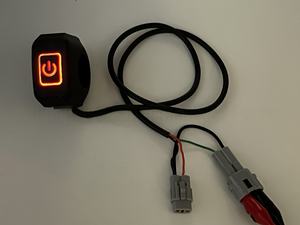 Pièces de moto, interrupteur d'alimentation étanche pour moto, interrupteur d'alimentation pour phare IP65 à verrouillage automatique, interrupteur multifonction pour éclairage LED - Product Image 5