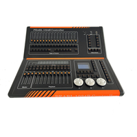 Pearl 1024B DMX Kontrol Cihazı MA Mekanik Düğmeli 1024 Kanallı Sahne Işık Konsolu Optik İzolasyonlu Taşıma Çantası Seçeneğiyle