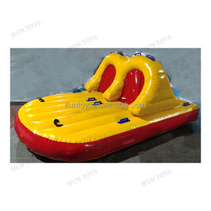 Équipement interactif de sports nautiques Tube remorquable gonflable Voiture flottante <span class=keywords><strong>Bateau</strong></span> remorquable - Product Image 6