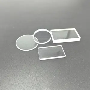 Optical Manufacturers Factory Custom Optical Glass Protective Window K9/BK7/CaF2/BaF2/Fused Silica/MgF2/Sapphire Round Rectangle Wedge Optical Windows