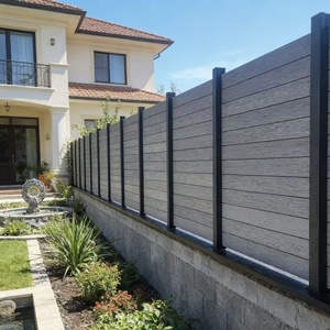 Pannello <span class=keywords><strong>per</strong></span> <span class=keywords><strong>Recinzione</strong></span> WPC Impermeabile e Resistente all'Umidità 6ft x 6ft <span class=keywords><strong>per</strong></span> Giardino di Villa, Bassa Manutenzione, Cancello Co-estruso - Product Image 2