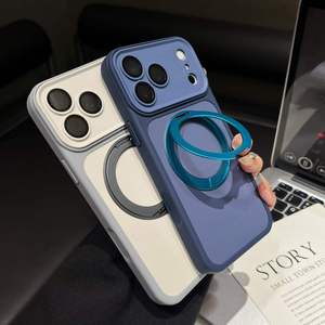 Funda de Carga Inalámbrica Magnética con Anillo Giratorio 360° y Protector de Lente Integrado para iPhone 17 Pro, Compatible con Modelos 16 y 15 (Venta al Por Mayor) - Product Image 3