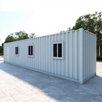 Casa contenedor de 40 pies Casa prefabricada de lujo Casa contenedor prefabricada expandible