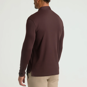 <span class=keywords><strong>Polo</strong></span> da <span class=keywords><strong>uomo</strong></span> all'ingrosso della fabbrica della <span class=keywords><strong>manica</strong></span> <span class=keywords><strong>lunga</strong></span> del cotone traspirante della prestazione - Product Image 2