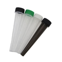 Vente en gros de tubes coniques en plastique colorés 2026 de 98 mm et 120 mm avec bouchon de sécurité pour enfants, tube CR