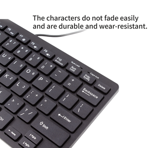 2025 New K12 USB Wired <strong>Keyboard</strong> Slim Mini 78-<strong>Key</strong> Chocolate <strong>Keyboard</strong> Computer <strong>Keyboard</strong> for Notebook PC Laptop - Product Image 4