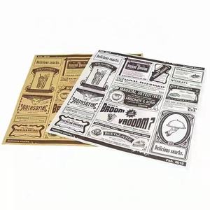 Sandwich Emballage Papier Micro-ondes Chauffée Couper Cuit Pain Alimentaire Riz Boules Hamburger Sulfurisé Papier - Product Image 3