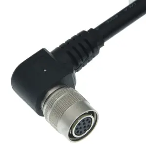 Impermeable IP65 IP67 IP68 M8 3 pines macho a hembra personalizado 3 4 5 6 8 pines conector de cable de alimentación