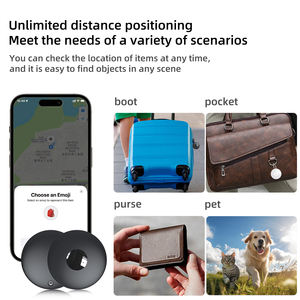 UNIEAN F19 Mini Rastreador GPS Antipérdida en Tiempo Real para Llaves, Rastreador Inteligente para Bicicletas, Motocicletas, Equipaje, para iPhone - Product Image 2