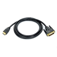 Cable HDMI a DVI con Adaptador Macho 24+1 DVI-D, Chapado en Oro, 1080P para Proyector HD DVD, Playstation 4, PS4/3, TV Box, de 0.5m a 5m