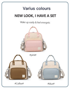 Bán Buôn Mới Nhất Sang Trọng Mẹ Túi Đa Chức Năng Du Lịch Ba Lô Thời Trang Túi Xách Công Suất Lớn Không Thấm Nước Tã Túi - Product Image 4