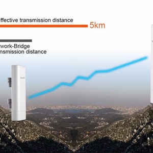 Tenda O3 Router <b>Wireless</b> Outdoor 5km 2.4GHZ 150Mbps Outdoor Bridge Switch 12dBi Antennas Range - Product Image 4