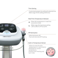 Appareil portable d'électroporation faciale anti-rides et liftant pour la peau, instructions d'utilisation en anglais, machine faciale pour salons de beauté