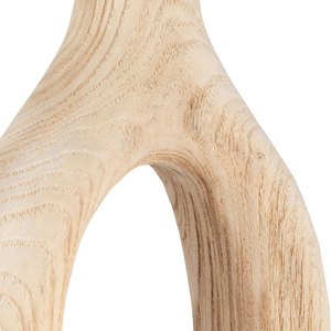 Vaso in Legno di Paulownia Intagliato per Arredamento Soggiorno, Vaso Casual per Fiori per Casa, Camera da Letto, Ufficio - Product Image 5