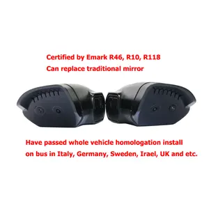 Rongsheng 12.3 pouces bus caméra de recul électronique miroir moniteur système CMS Emark R46 pour bus sprinter camion