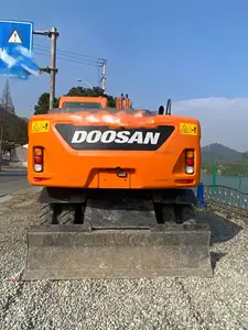 Fábrica al por mayor bajo precio que vende 20 toneladas de excavadora de segunda mano Excavadora de ruedas medianas Doosan DX200