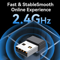 VegGieg WIFI6 AX300 Usb Wifi Adaptörü Ücretsiz Sürücülü Ağ Dongle'si PC Dizüstü Bilgisayar için