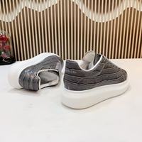 Chaussures de skate plates en cuir d'alligator avec semelle extérieure en caoutchouc faites à la main, vente en gros, chaussures décontractées de luxe élégantes pour hommes