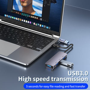 Xput <span class=keywords><strong>4</strong></span>-портовый USB-3,0 и док-станция Type-C многопортовый адаптер с <span class=keywords><strong>4</strong></span> портами USB 3,0 для MacBook <span class=keywords><strong>Pro</strong></span> Air iPad - Product Image 4