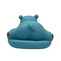 Ensemble de jouets de bain pour bébé personnalisé, sans moule, petit, écologique, grenouille, hippopotame, poisson de dessin animé, jouet de bain, pulvérisation d'eau, jouets animaux