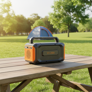 YY-203 Banco de Energía Multifunción de 200W con Radio FM y Ranura para Tarjeta TF para Emergencias en el Hogar y Viajes - Product Image 2