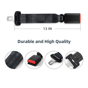 Car <b>Seatbelt</b> <b>Extender</b> 36cm Adjustable Universal With Groove Design For Children And Pregnant Women - Product Image 4