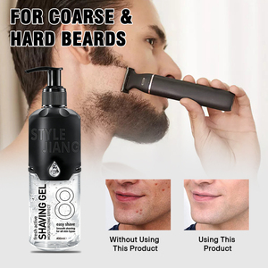 Gel de Afeitar Transparente <span class=keywords><strong>para</strong></span> Hombre de 400ml, Marca Privada, Sin Espuma, con Aroma Fresco - Product Image 5