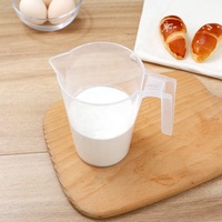Détient Plus de 1 Pinte (16oz) Verser Tasses 1/2 Litres Mélange Pichet Cruche SANS BPA 500ml Gradué En Plastique Cruche De Mesure