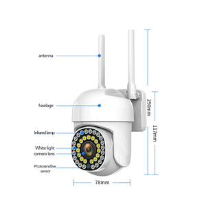 Kit WiFi Sistema di Telecamere di Sicurezza Wireless con Monitoraggio su Schermo Registratore NVR Visione Notturna e Rilevamento Allarmi - Product Image 4