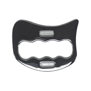 Herramienta de Masaje Facial y Corporal de Acero Inoxidable 304 con Logotipo Personalizado, Herramienta de Raspado Guasha - Product Image 3